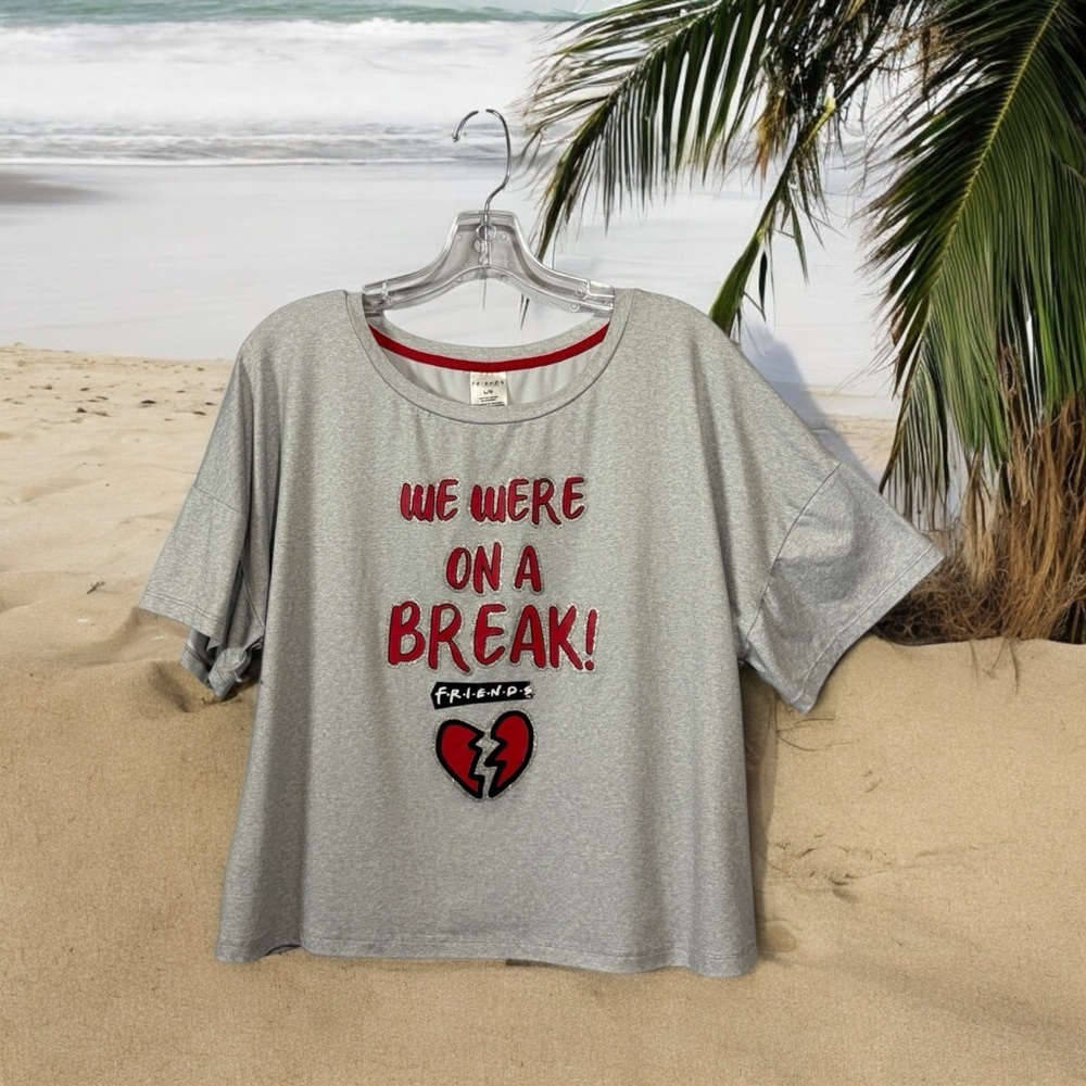 Friends Themed Gray T-Shirt, Large 📺